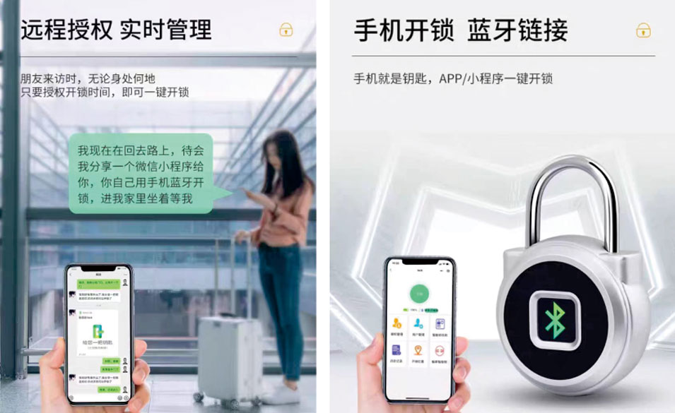 智能挂锁/箱包锁